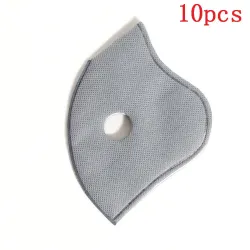 PM25 - vervangingsfilters voor gezichtsmaskers met actieve kool - 10 stuksMondmaskers