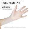 Wegwerp transparante handschoenen - voor voeding / medisch / chirurgisch gebruik - 100 stuksHuid