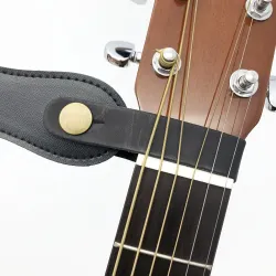 Leren gitaarriem - houderGitaar