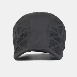 Trendy vizierpet - krantenjongensstijl - met mesh - unisexPetten & Hoeden