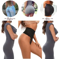 Afslankend slipje met hoge taille - stringtypeLingerie