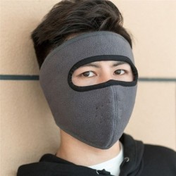 Masque facial chaud en polaire - coupe-vent / anti-poussière