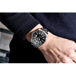 Pagani Design - automatisch edelstalen horloge - waterdicht - zwartHorloges