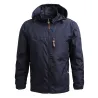 Hooded men's windbreaker - jacketJackets