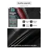 Blouson cuir court - patchs décoratifs
