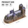 3D metalen puzzels - Notre Dame kathedraal - doe-het-zelf model - bouwpakketMetalen