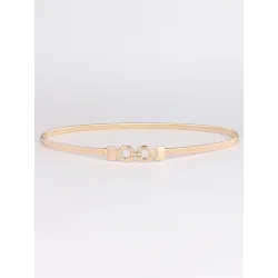 Elegante gouden elastische riemRiemen