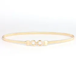 Elegante gouden elastische riemRiemen