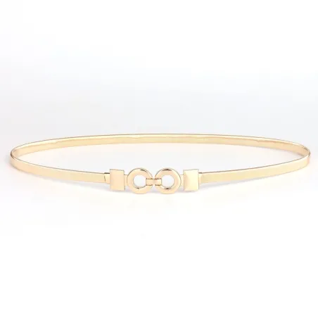 Elegante gouden elastische riemRiemen