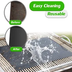 Non-stick BBQ grill mat - heat resistance - 40 * 33cmBBQ