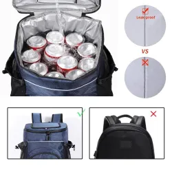 Thermische rugzak - koeltas - lekvrij - grote capaciteit - 33LSport & Outdoor