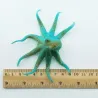 Fluorescerende kunstoctopus - met zuignap - aquariumdecoratieDecoraties