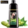 Fruit herbal - zwarte shampoo - permanente grijze haarverf - 500ml - 2 stuksHaarverf