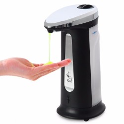 AD-03 - distributeur automatique de savon liquide - capteur intelligent - désinfectant tactile 400 ml