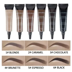 Waterproof wenkbrauwcrème - pigment - met kwastjeMake-Up