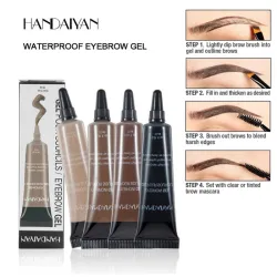 Waterproof wenkbrauwcrème - pigment - met kwastjeMake-Up