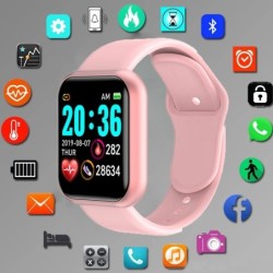 Digitale smartwatch - LED - Bluetooth - Android - IOS - unisexSmart-Wear