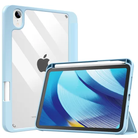 Beschermhoes - standfunctie - voor iPad Mini 6 - met potloodhouderBeschermhoes