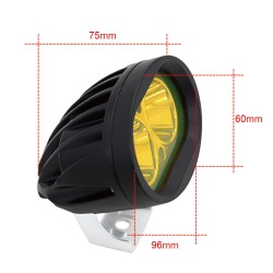 Phare moto LED - étanche - 20W - 2000lm