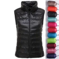 Warm donsvest - met rits / zakkenJassen