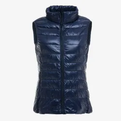 Gilet chaud en duvet - avec fermeture éclair/poches
