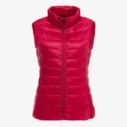 Gilet chaud en duvet - avec fermeture éclair/poches