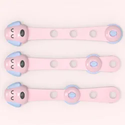 Multifunctional furniture safety lock - finger protection - 4 piecesFurniture