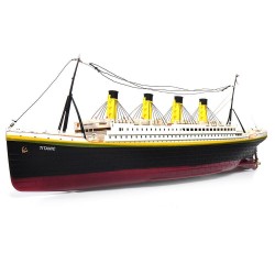NQD 757 1/325 2.4G 80cm - Titanic RC boot - elektrisch schip met licht - RTR speelgoedBoten