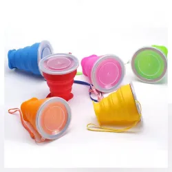 Mug pliable en silicone - sans BPA - 200ml