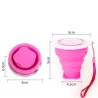 Mug pliable en silicone - sans BPA - 200ml
