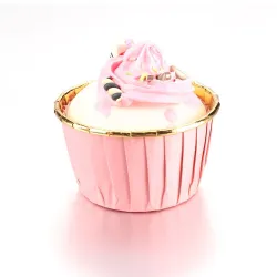 Cupcakepapiertjes - bakvormen - aluminiumfolie - 50 stuksBakvormen