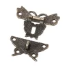 Bronze antique butterfly - hasp - latch - furniture lockFurniture
