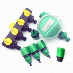 Garden irrigation system - with timer - hose splitter - connector - 7 pieces setSprinklers