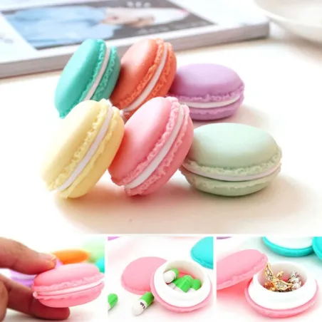 Sieraden organizer - opbergdoos - mini macarons vormUiterlijk & Gezondheid