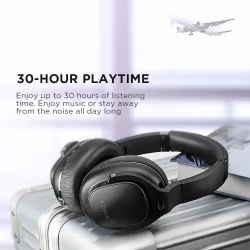 COWIN E9 - draadloze Bluetooth hoofdtelefoon - met microfoon - hybride actieve ruisonderdrukkingOor- & hoofdtelefoons
