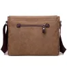 Sac bandoulière rectangulaire en toile