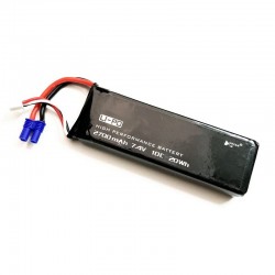 Batterie Hubsan H501S X4 - 7.4V 2700mAh 10C - H501S-14