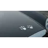 Empreinte de pas d'animal 3D - autocollant de voiture