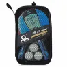 Table tennis racket - long handle - with 3 ping pong ballsTable tennis