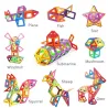 Magnetic plastic blocks - construction set - educational toyConstruction