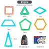 Magnetic plastic blocks - construction set - educational toyConstruction
