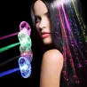 Cheveux brillants - épingle à cheveux avec des cordes LED lumineuses colorées