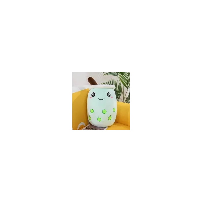 Bubble tea cup-vorm speelgoed - pluchen kussenKnuffels