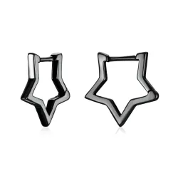 Stervormige oorbellen - 925 sterling zilverOorbellen