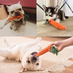 Bite resistant pet toy - carrotToys