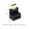 HDMI-compatible 90 degree right-angle adapter - elbow connector