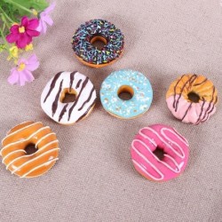 Decoratieve koelkastmagneten - kleurrijke donutsKoelkastmagneten