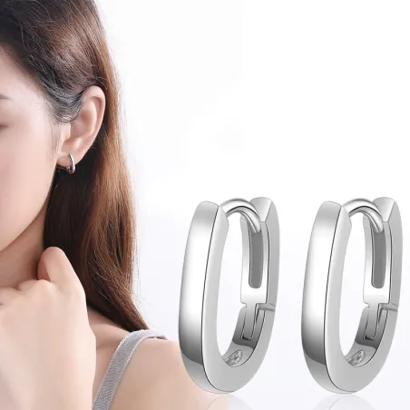 Petites boucles d'oreilles géométriques