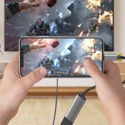 USB Type-C naar HDMI adapter - USB 3.1 USB-C naar HDMI - converter - voor laptops/smartphonesHDMI-schakelaars