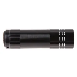 Mini UV flashlight - waterproof - 9 LEDTorches